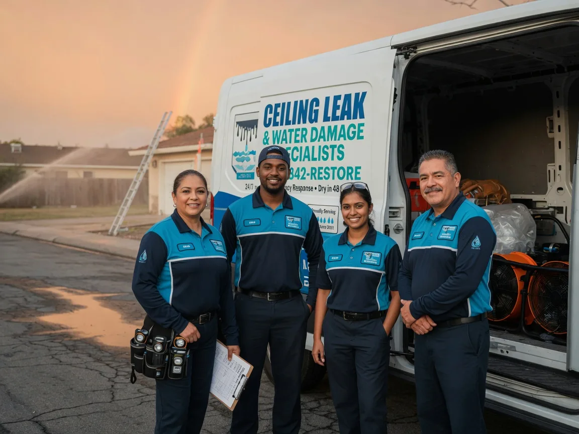 Ceiling Leak Cleanup company in Portland, TX